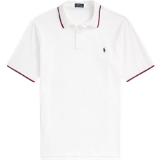 Cotton Polo Shirts Polo Ralph Lauren Mesh Polo Shirt - White