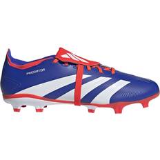 Adidas predator fodboldstøvler adidas Predator League Fold-over Tongue Firm Ground M - Lucid Blue/Cloud White/Solar Red