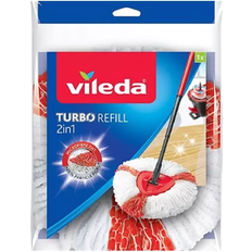 Vileda Microfibre 2in1 Easy Wring & Clean Turbo Mop Refill 3-pack