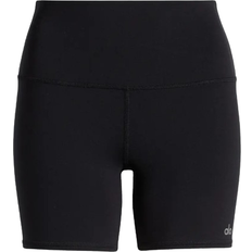 5" Airbrush High Waist Biker Short - Black