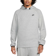 Nike Men's Sportswear Tech Fleece Pullover Hoodie - Dark Grey Heather/Black