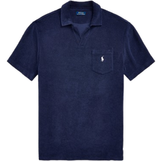 6XL - Men Polo Shirts Polo Ralph Lauren Terry Polo Shirt - Newport Navy