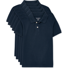 Boys Tops The Children's Place Kid's Uniform Pique Polo 5-pack - Nautico (3001296-NJ)