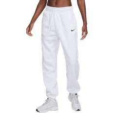 Nike Women's Sportswear Phoenix Fleece High-Waisted Oversized Sweatpants - Birch Heather/Black