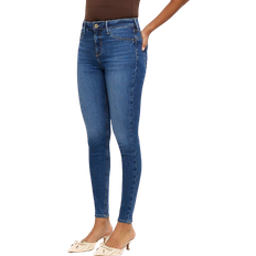 Mid Rise Bum Sculpt Skinny Jeans - Blue