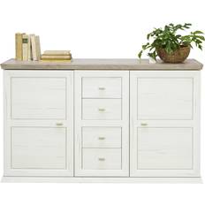 Holz Sideboards Homin 0003000132 Grey/White Sideboard 149x89.5cm