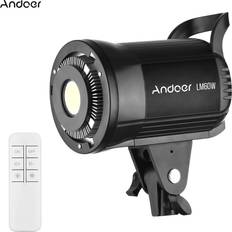 Lighting & Studio Equipment Andoer LM60W Tragbares LED-Fülllicht für Fotografie, 60 W, Studio-Videoleuchte, 5600 K, dimmbar, Bowens-Halterung