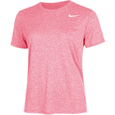 Hiking - Women T-shirts & Tank Tops Nike Women's Dri-FIT T-shirt - Aster Pink/Pure/Heather