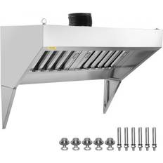 Exhaust Systems VEVOR SYPYZYC5025HPVTZTV0 5 ft. Food Truck Hood Exhaust