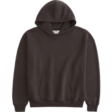 Clothing Hollister Co. Boxy Hoodie - Dark Brown