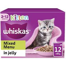 Whiskas kitten mixed menu wet cat food pouch