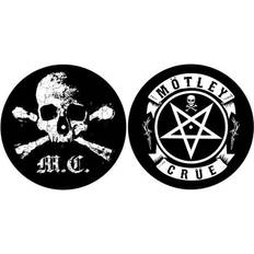 Sold by: Rock Movie Heroes, Motley Crue Skull Pentagram Turntable Slipmat Set of 2