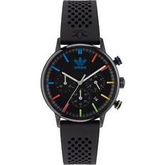 adidas Adidas originals black unisexs chronograph code one chrono aosy23021