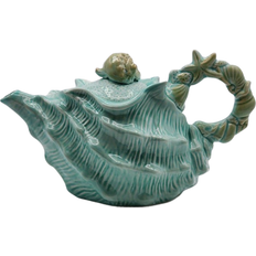 Blue Sky Shell Figural Teapot