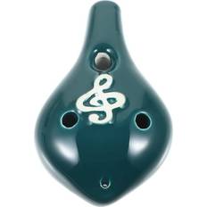 Recorders YARNOW Sold by: JIEYIZEN, Cute Ocarina Portable Ocarina Children Ocarina Music Instrument Ocarina 6 Holes Ceramic Ocarina