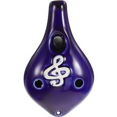 Recorders YARNOW Sold by: JIEYIZEN, Cute Ocarina Portable Ocarina Children Ocarina Music Instrument Ocarina 6 Holes Ceramic Ocarina