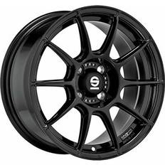 Sparco ff 1 gloss black alloy wheel 15x7 et35 4x100