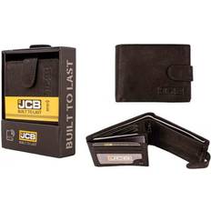 JCB leather wallet - black or tan - 1 supplied