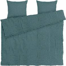 Juna Bæk & Bølge Duvet Cover Blue, Green (220x220cm)