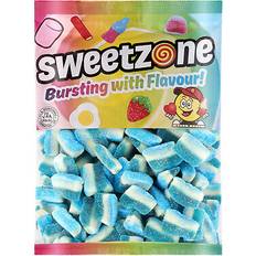 Halal Sweets Sweetzone blue raspberry slices 1kg bag