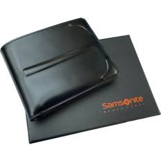 Samsonite black label bayamo bifold leather wallet 9cc pass black