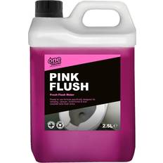 Toilet cleaner 2.5 litre pink flush pink fluid caravan one chem