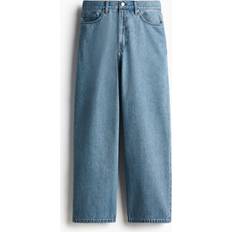 H&M Men Trousers & Shorts H&M Men Blue Baggy Jeans