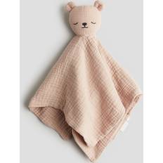 H&M Baby Cotton muslin comfort blanket Pink size: 37x37