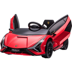 Aosom Lamborghini SIAN Licensed Ride On Car, 12V Battery Powe Electric Sports Car Toy in Red Wayfair