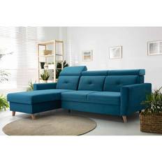 Schlafsofas - Türkis FURNIX FURNIX Salvyne L-Form Sofa