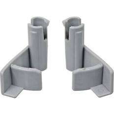 Spares2Go Water tank latch clips for vax dual v v-124 carpet washer container latches grey