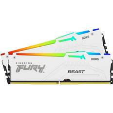 32 Gt - CL36 - DDR5 RAM-muistit Kingston FURY Beast RGB DDR5 6000MHz 2x16GB (KF560C36BWE2AK2-32)