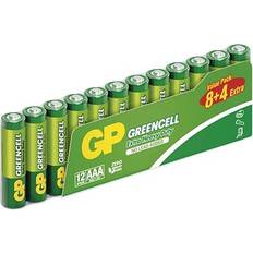 GP Zinkbatterie Greencell AAA R03 8 4 Stk