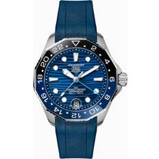 Tag Heuer Armbandsur Tag Heuer TAG Heuer Aquaracer Professional 300 42mm Gmt Automatic WBP5114.FT6259 Rubber/Blue