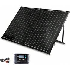 Solar Panels Shein Renogy Watt Volt Portable Solar Panel with Waterproof A Charger Controller Foldable W Solar Suitcase with Adjustable Kickstand for Power Station W P