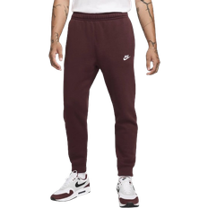 3XL - Unisex Pants & Shorts Nike Sportswear Club Fleece Joggers - Burgundy Crush/White