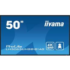 Iiyama 3840x2160 (4K) Monitores Iiyama LH5065UHSB-B1AG Pantalla De Señalización