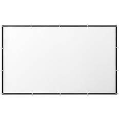 Projector Screens Insignia Insignia 100" Home Theater Portable Folding Projector Screen White