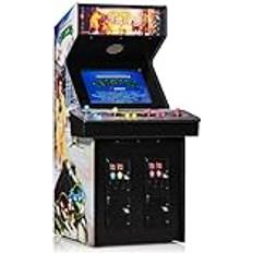 Quarter Arcades Official Teenage Mutant Ninja Turtles 1/4 Sized Mini Cabinet by Numskull Playable Replica Retro Game Machine Micro Retro Console