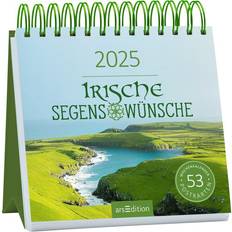 Ars Edition, Kalender, Postkartenkalender Irische Segenswünsche 2025