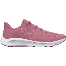 Under Armour Pink Sport Shoes Under Armour Charged Pursuit 3 Big Logo W - Pink Elixir/Metallic Silver