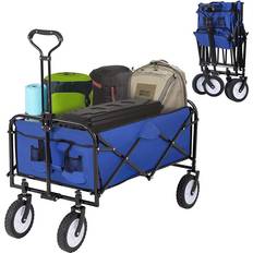 Utility Wagons FDW Collapsible Folding Garden Cart Beach Wagon