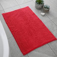 Red Non-Slip Bath Mats Catherine Lansfield Bobble Bath Mat