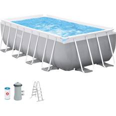 Piscinas Independientes Intex Prism Frame Rectangular Pool Set 4x2x1.22m