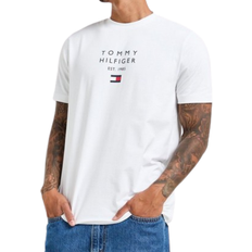 Tommy Hilfiger Large Logo Print T-Shirt - White