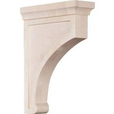 Columns, Dentils & Corbels Ekena Millwork Millwork 2 7 10 H Large Gomez Wood Bracket Red Oak