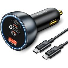Baseus 160W Quick Charge 5.0 QC3.0 USB PD Car Charger 100W PPS PD3.0 USB C Fast Charging For iPhone 13 13 Pro Max For MacBook Pro M2 2022 For Samsun
