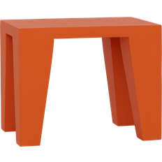 Orange Fodskamler Urban Nature Culture Leon Skammel 28 cm Flame Fodskammel