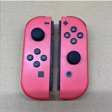 Maxpower pink 1 Pair Wireless Gamepad Sensor Joypad Have 6-Axis Gyroscope For Nintendo Switch Joy Con Controller Console White L&R Shell Green