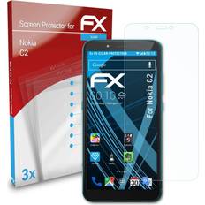 Screen Protectors atFoliX 3x Screen Protection Film Nokia C2
